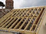 01 timber roof frame dorset